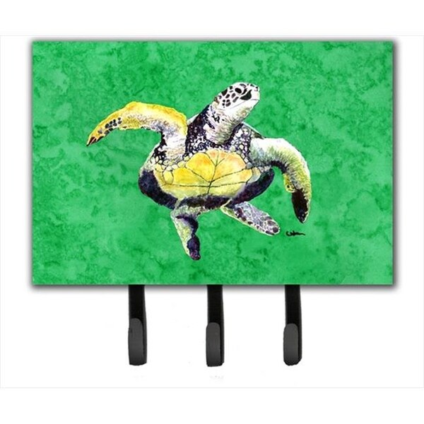 Carolines Treasures Carolines Treasures 8671TH68 6 x 9 In. Turtle Leash or Key Holder - 8671TH68