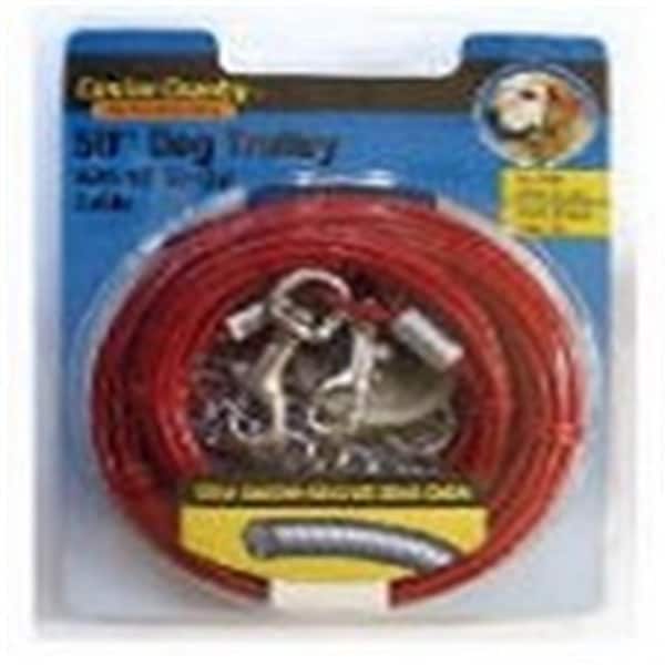 Westminster Pet Products 100 ft. Pet Expert Heavy Weight Dog Trolley - 223860