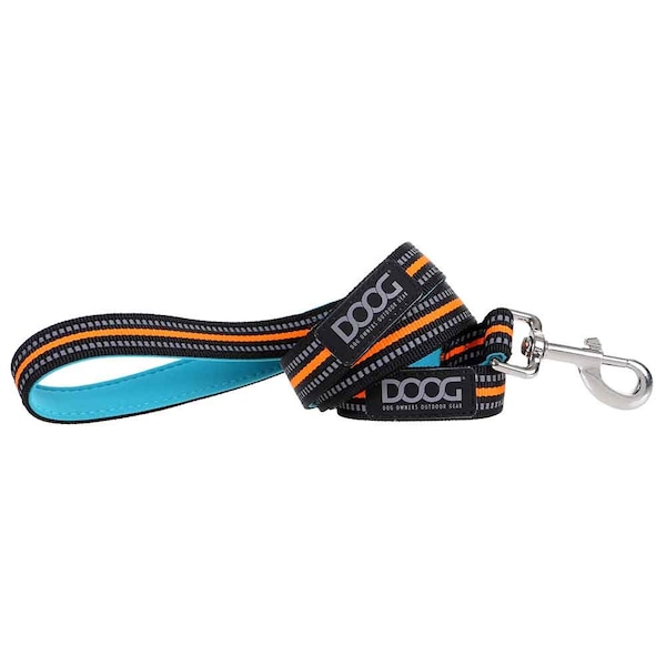 Doog Neoprene Dog Leash, Neon - LEADBEET-S