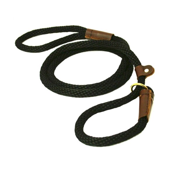 Domesticated Supplies Solid Round 0.5 in. Braided Rope Lead with Slip, Camo - DO3548051