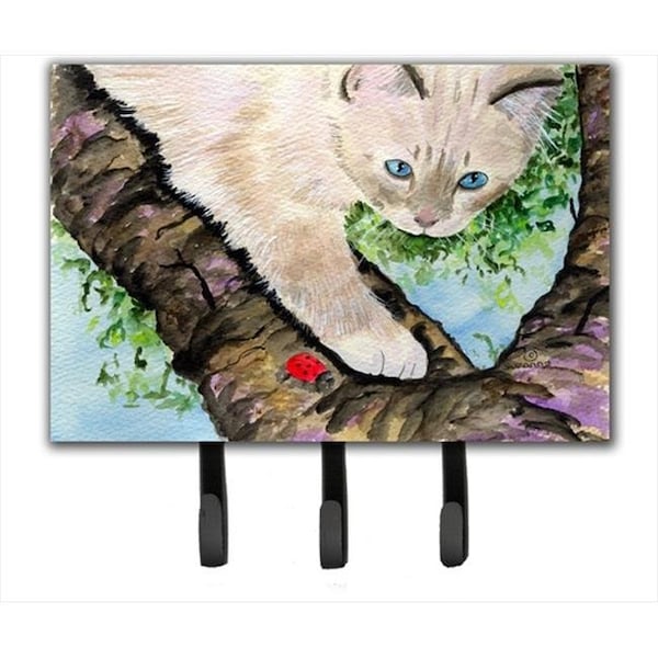 Carolines Treasures Carolines Treasures SS8276TH68 Cat Birman Leash Holder or Key Hook - SS8276TH68