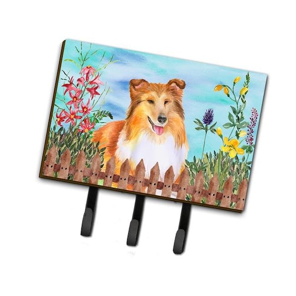 Carolines Treasures Carolines Treasures CK1282TH68 Sheltie Spring Leash or Key Holder - CK1282TH68