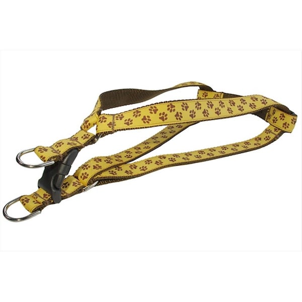 Flyfree Puppy Paws Dog HarnessYellow & Brown Large - FL516020