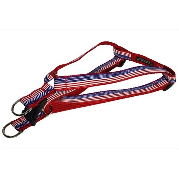 Sassy Dog Wear Sassy Dog Wear AMERICAN FLAG4-H American Flag Dog Harness - Large - AMERICAN FLAG4-H