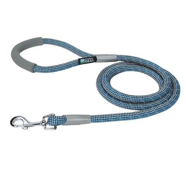 Guardian Gear Reflective Rope Lead, 6 ft L, Blue, Fastening Method: Clasp - ZA9909 06 19