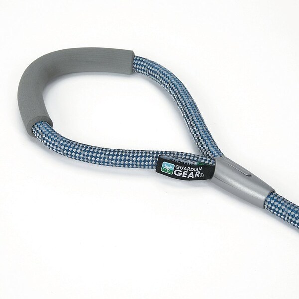 Guardian Gear Reflective Rope Lead, 6 ft L, Blue, Fastening Method: Clasp - ZA9909 06 19