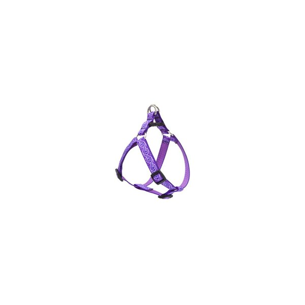 Lupine Step-In Dog Harness, Non-Restrictive, Jelly Roll, 1/2 x 12 to 18-In. - 96995