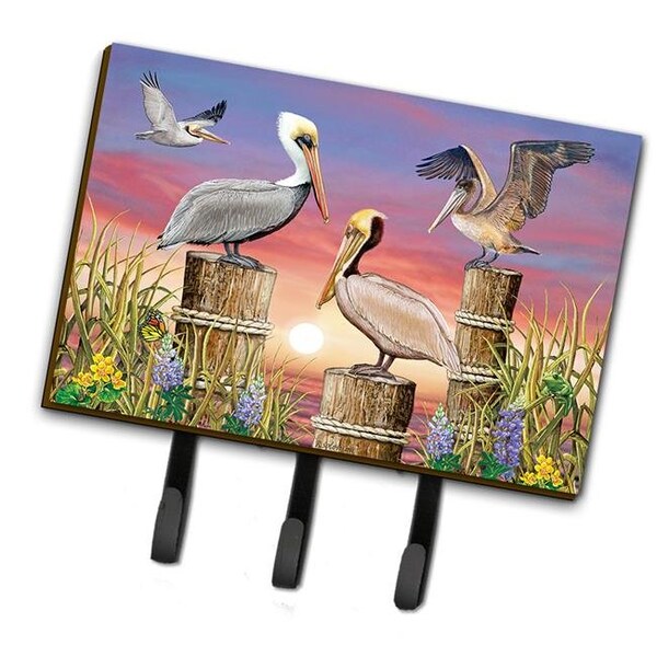 Carolines Treasures Carolines Treasures PRS4041TH68 6 x 2 x 9 in. Pelicans Leash or Key Holder - PRS4041TH68