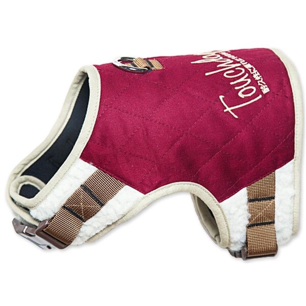 Petpurifiers Touchdog Tough-Boutique Adjustable Fashion Dog Harness, Dark Pink - Medium - PE2461388