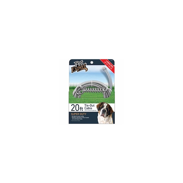 Pet Expert Dog Tie Out, Super Duty, 20-Ft. - PE223862