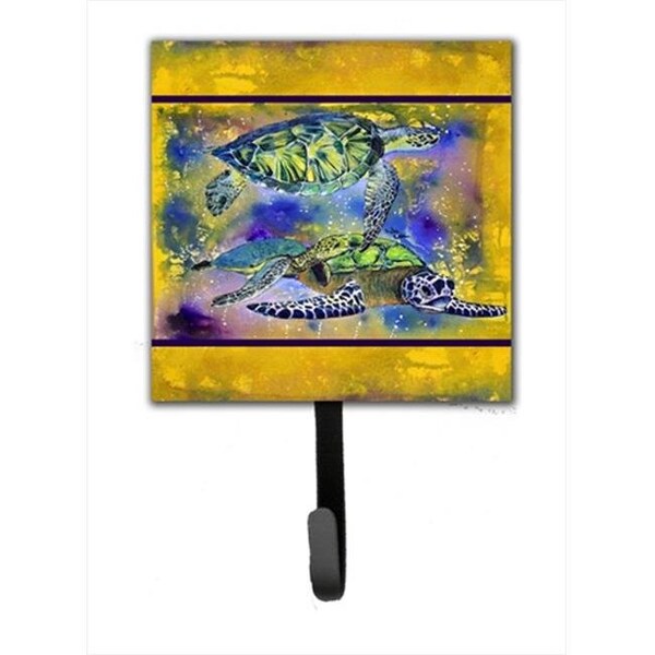 Carolines Treasures Carolines Treasures 8394SH4 Turtle Leash Holder Or Key Hook - 8394SH4