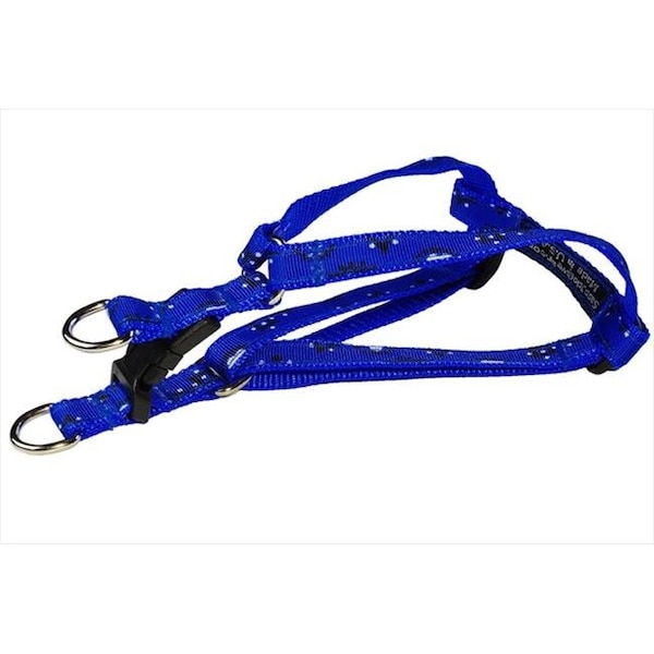 Sassy Dog Wear Sassy Dog Wear BANDANA BLUE1-H Bandana Dog Harness; Blue - Extra Small - BANDANA BLUE1-H
