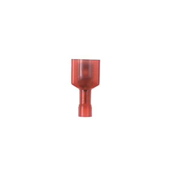 Panduit Male Disconnect, Nyl, Full Insuld, 22, PK25 - EDNF18250FIMB-Q