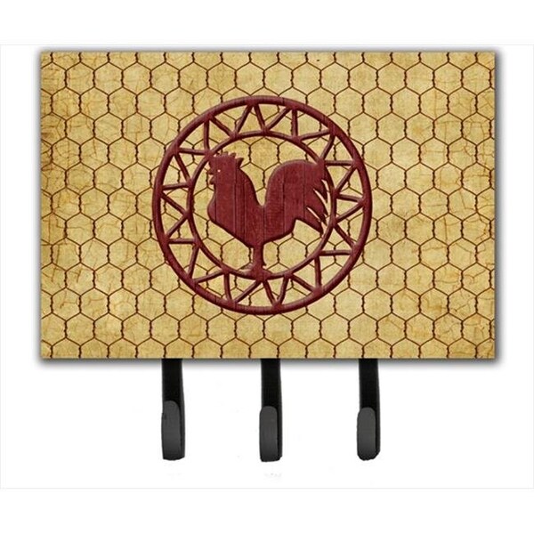 Carolines Treasures Carolines Treasures SB3085TH68 Rooster Chicken Coop Leash Or Key Holder - SB3085TH68