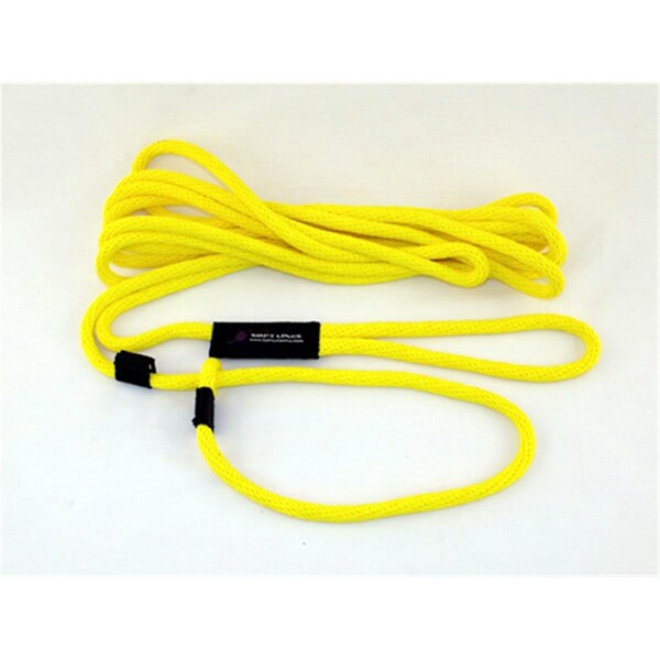 Soft Lines Floating Dog Swim Slip Leashes 0.37 In. Diameter By 20 Ft. - Yellow - SO456542