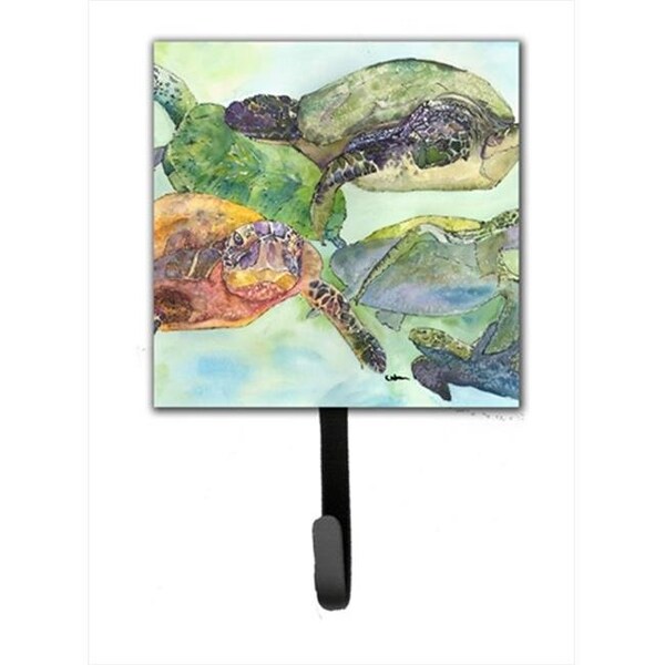 Carolines Treasures Carolines Treasures 8549SH4 Turtle Leash Holder Or Key Hook - 8549SH4