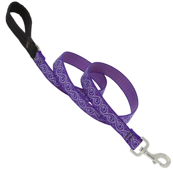 Lupine LupinePet Original Designs Multicolor Jelly Roll Nylon Dog Leash - 96959