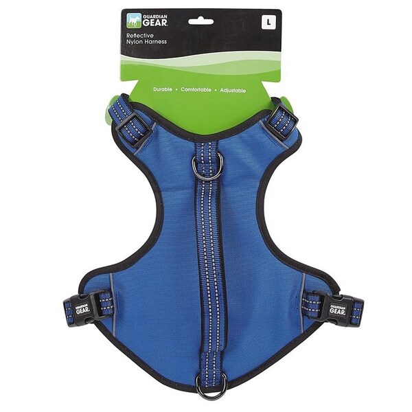 Guardian Gear Reflective Harness, 24 to 35 in, Fastening Method: O-Ring Strap, Nylon Harness - ZA0031 20 19