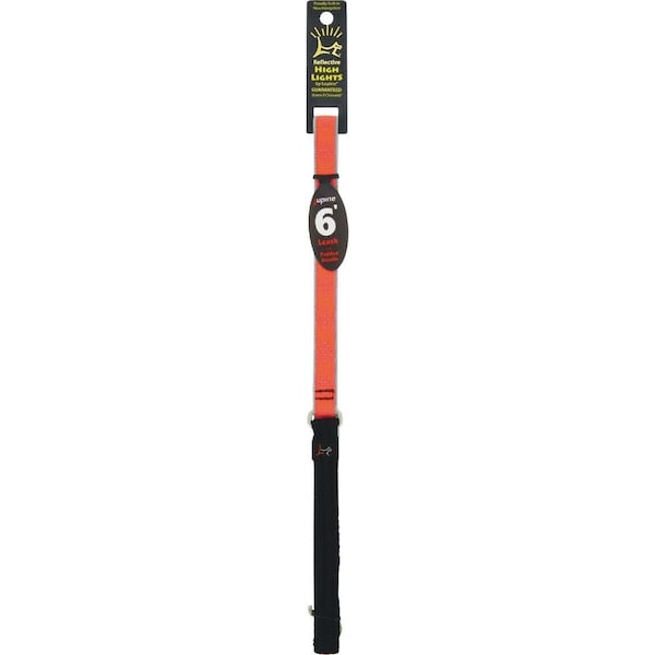Lupine 3/4 In. x 6 Ft. Orange Diamond Dog Leash - 48309