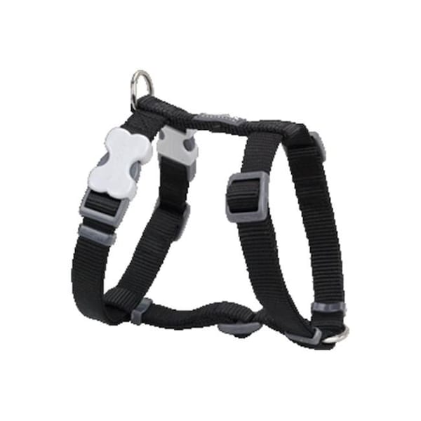 Red Dingo Red Dingo DH-ZZ-BB-SM Dog Harness Classic Black; Small - DH-ZZ-BB-SM