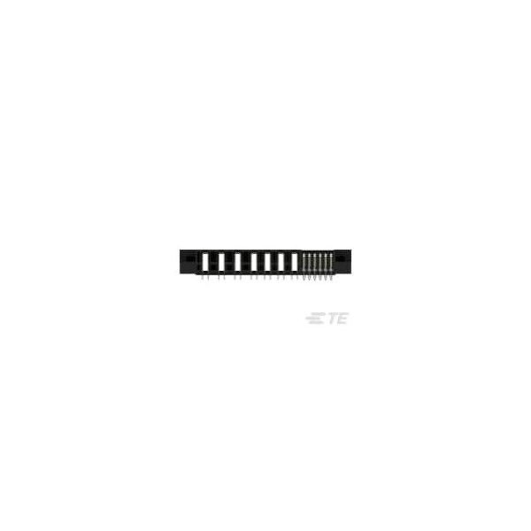 Te Connectivity Board Connector, 31 Contact(S), 4 Row(S), Female, Right Angle, Solder Terminal, Black Insulator,  - 6450572-1