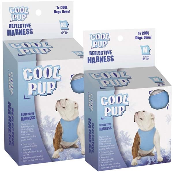 Petedge Cool Pup Reflective Harness - Blue, Extra Small - ZA1789 08 191