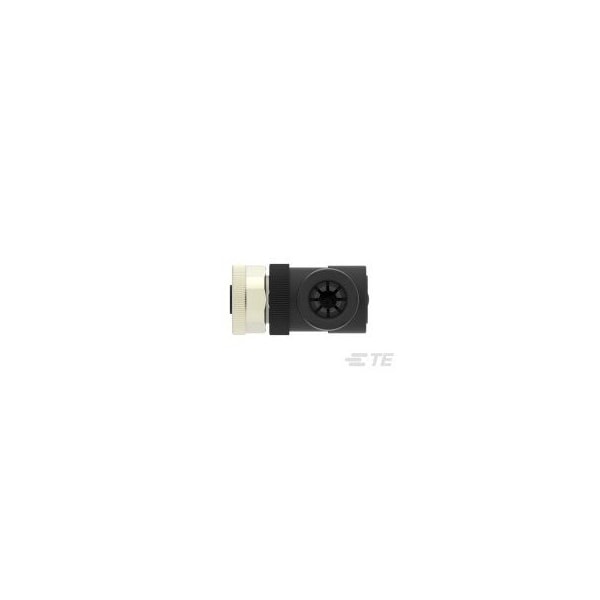 Te Connectivity M12 Female Ra D Code 4P Pg9 Gold - T4112502041-000