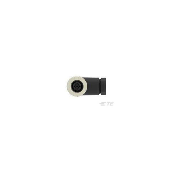 Te Connectivity M12 Female Ra D Code 4P Pg9 Gold - T4112502041-000