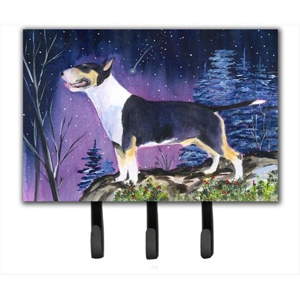 Carolines Treasures Carolines Treasures SS8344TH68 Bull Terrier Leash Holder Or Key Hook - SS8344TH68