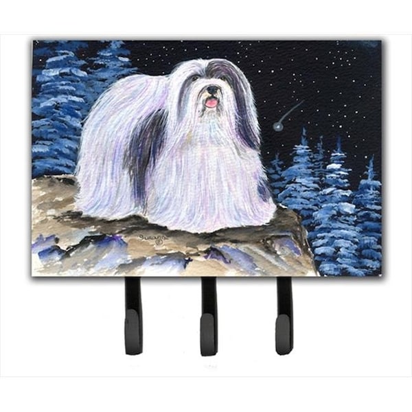Carolines Treasures Carolines Treasures SS8450TH68 Starry Night Havanese Leash Holder Or Key Hook - SS8450TH68