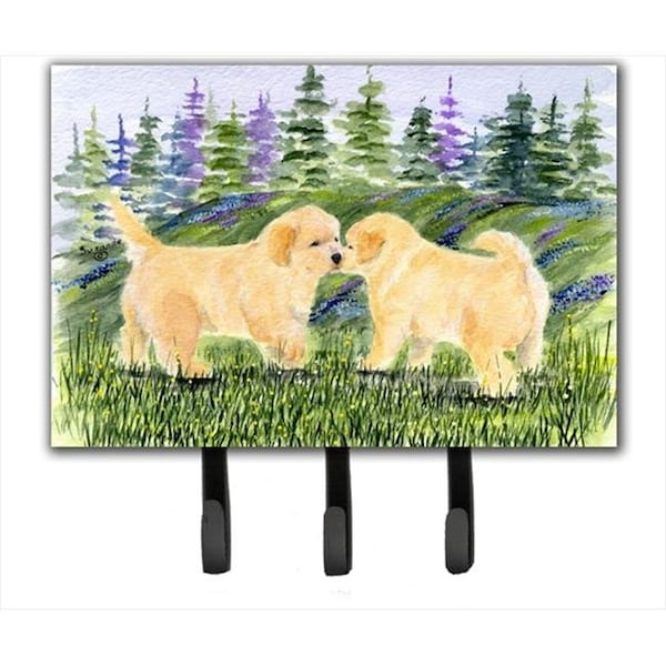 Carolines Treasures Carolines Treasures SS8102TH68 Golden Retriever Leash Holder Or Key Hook - SS8102TH68
