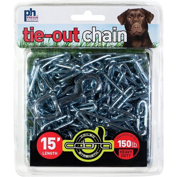 Prevue Pet Products 15 ft. Heavy Duty Tie-Out Chain, Stainless Steel - PP-2116