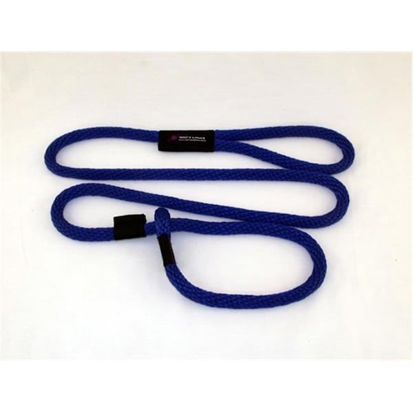 Soft Lines Soft Lines P21010ROYALBLUE Dog Slip Leash 0.62 In. Diameter By 10 Ft. - Royal Blue - P21010ROYALBLUE