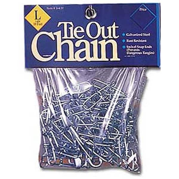Leather Brothers TieOut Chain Lightweight 20 mm x 10 ft - 164.1L