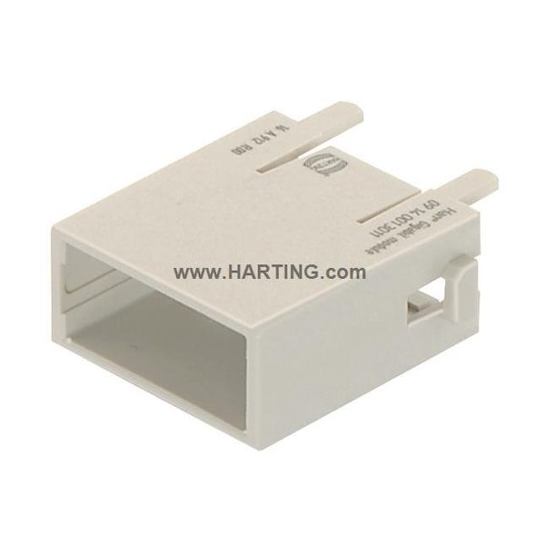Harting Han Gigabit Module Male, PK 2 - 09140013011