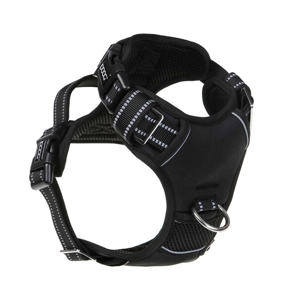 Doog Dog Harness, Black, S - HARTECHBLACK-S