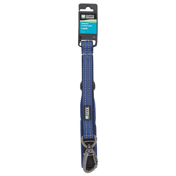 Guardian Gear Reflective Dog Leash, 6 ft L, Nylon Line, Blue, Fastening Method: Snap - ZA5172 06 19