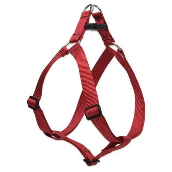 Petpalace 5 in. Red 12 in. 18 in. Step in Dog Harness - PE376147