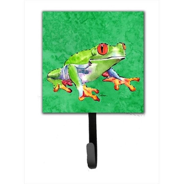 Carolines Treasures Carolines Treasures 8688SH4 Frog Leash Holder Or Key Hook - 8688SH4