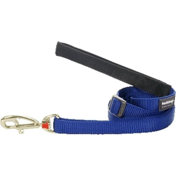 Red Dingo Red Dingo L6-ZZ-DB-ME Dog Lead Classic Dark Blue; Medium - L6-ZZ-DB-ME