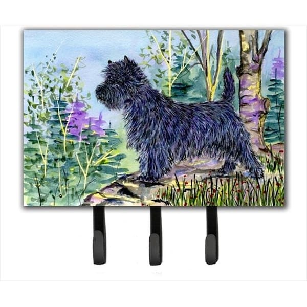 Carolines Treasures Carolines Treasures SS8665TH68 Cairn Terrier Leash Holder Or Key Hook - SS8665TH68