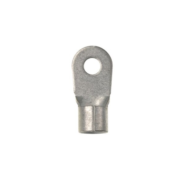 Panduit 4 AWG Non-Insulated Ring Terminal 3/8" Stud PK200 - P4-38R-T