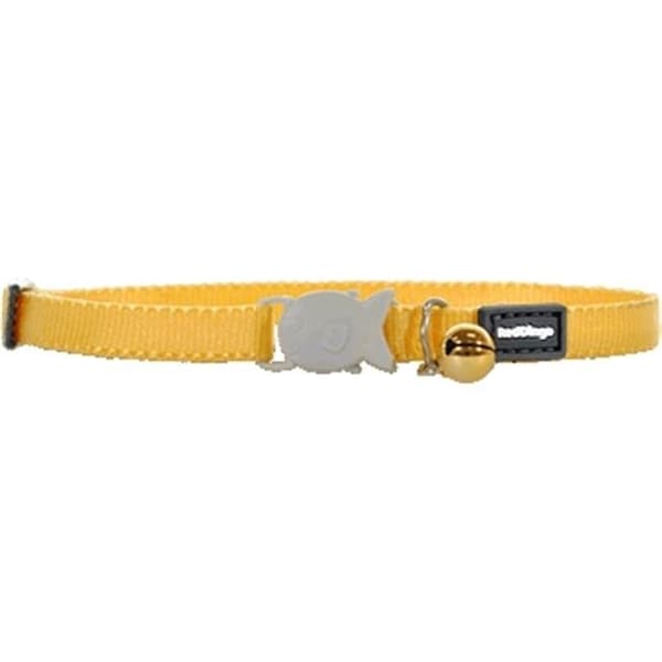 Red Dingo Red Dingo CC-ZZ-YE-XS Kitten Collar Classic Yellow - CC-ZZ-YE-XS