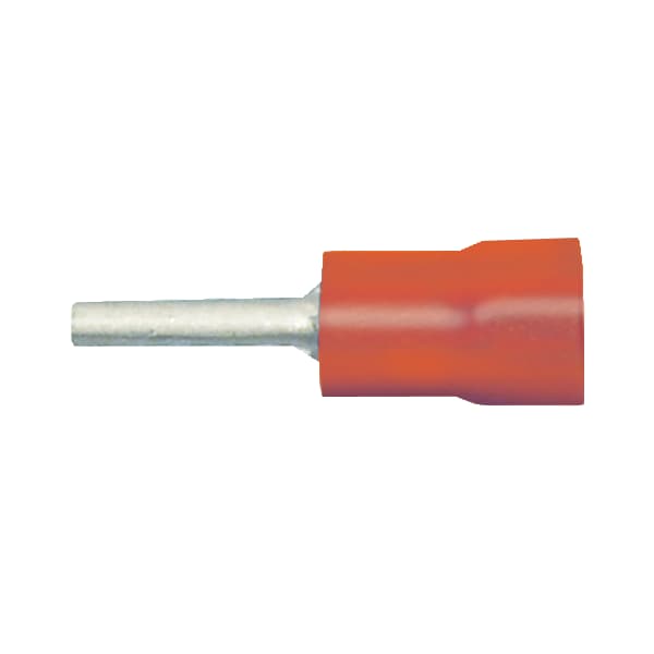 Quickcable 16-14 AWG PVC Pin Terminal 0.075" Stud PK100 - 160275-100