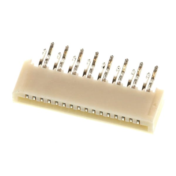 Molex Ffc/Fpc Connector, 16 Contact(S), 1 Row(S), Female, Straight, 0.039 Inch Pitch, Solder Terminal,  - 528061610