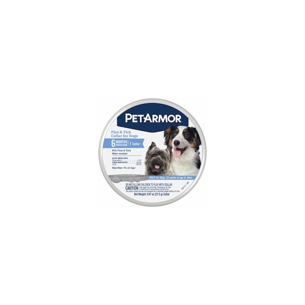Sergeants Pet Flea & Tick Dog Collar, One-Size-Fits-All - 5190