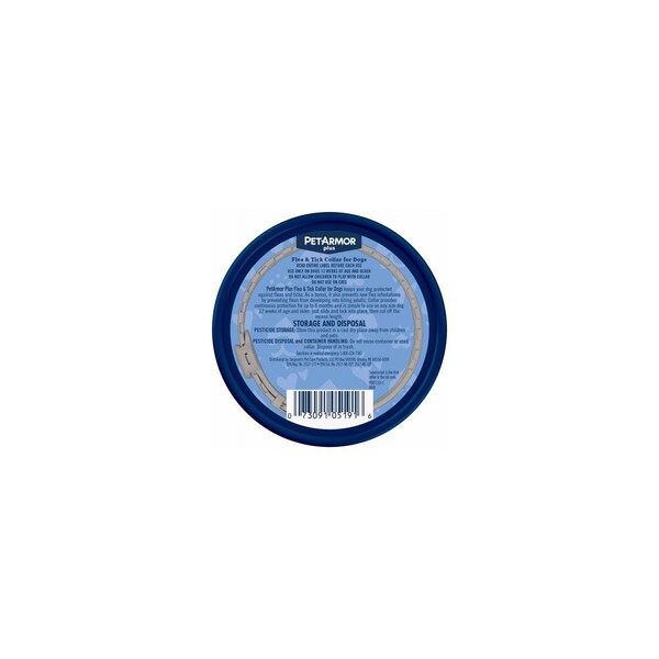 Sergeants Pet Flea & Tick Dog Collar, One-Size-Fits-All - 5190