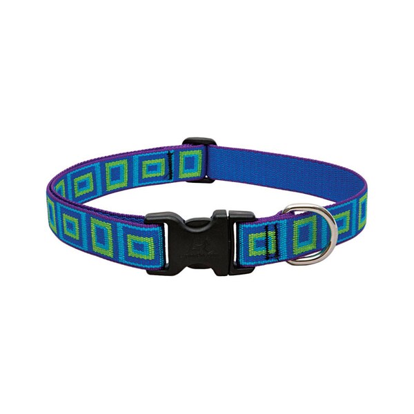 Lupine LupinePet Original Designs Multicolor Sea Glass Nylon Dog Adjustable Collar - 73252