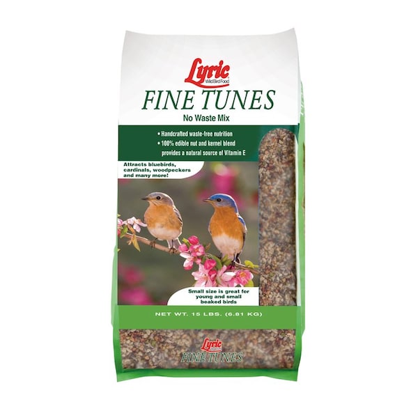 Lyric Lyric Fine Tunes Assorted Species Peanut Pieces Wild Bird Food 15 lb - 26-47410