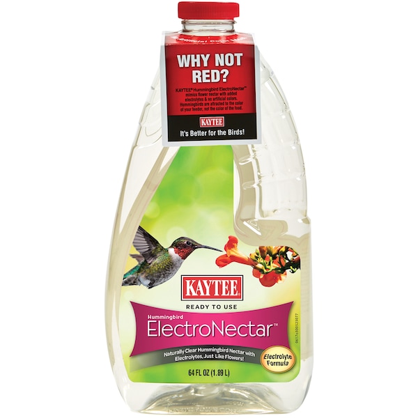 Kaytee Products Kaytee ElectroNectar Hummingbird Sucrose Nectar 64 oz - 100508147